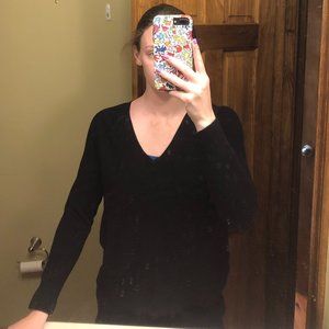 Black Gap V-Neck Sweater